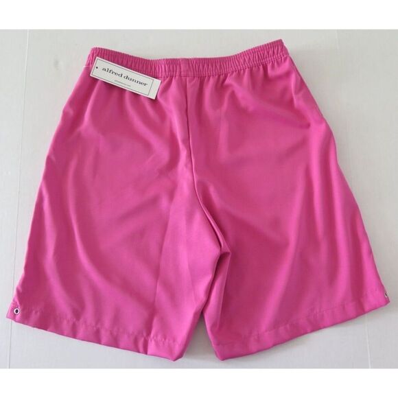 Alfred Dunner 01103 Women's Sz 10 Geranium Pink Classics Stretch Shorts - Picture 2 of 4